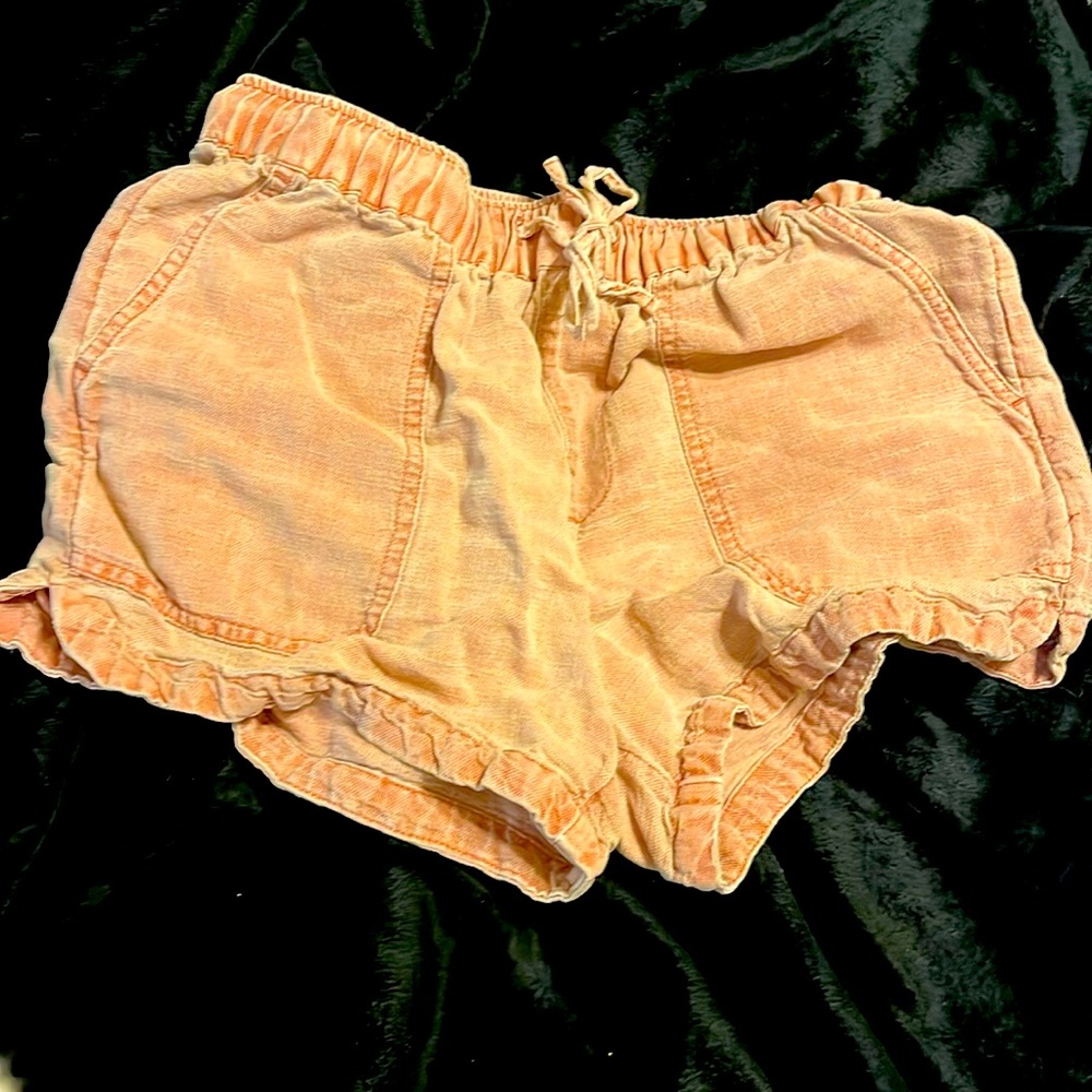 Canvas women's shorts